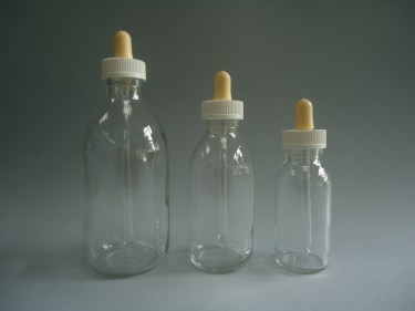 frascos cuentagotas sin precinto transparentes